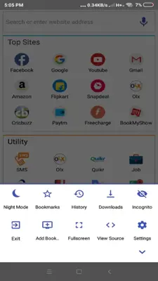 Appcon Browser android App screenshot 6